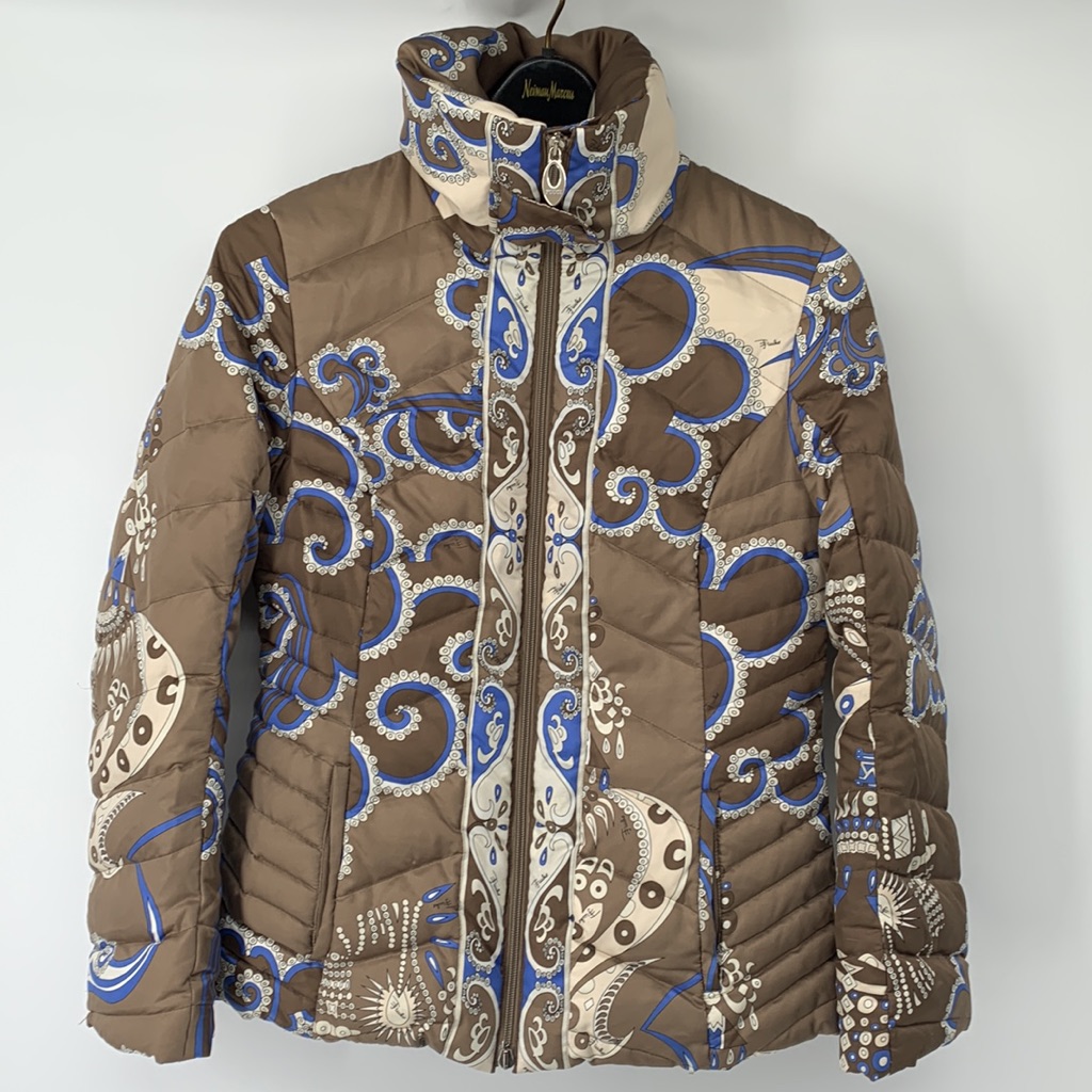 Emilio Pucci Jacket Women Puffer Made In Italy